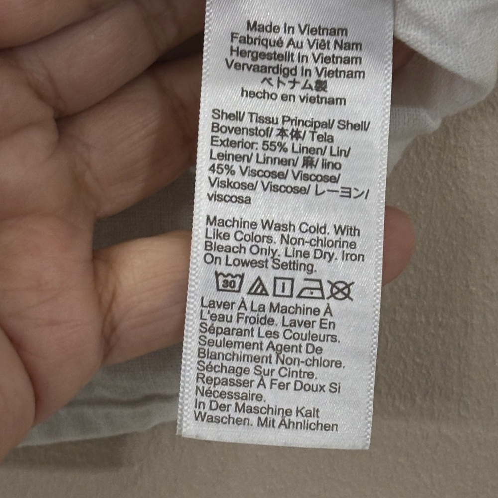 J. Crew White Ruffle-Strap Button-Front Camisole … - image 4